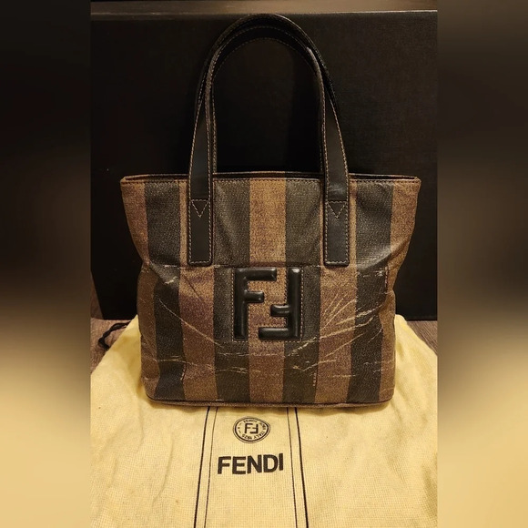 Vintage Fendi Penguin Mini Tote Bag - Picture 1 of 13